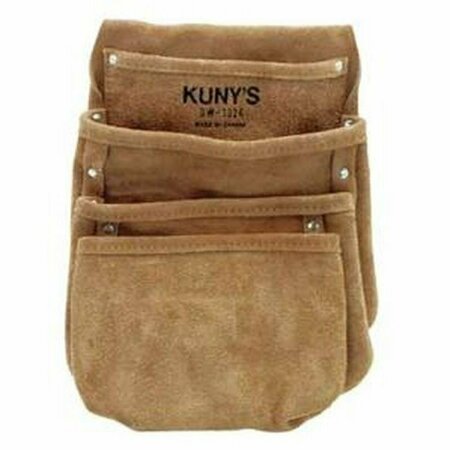 KUNYS LEATHER MFG Pouch Drywl 3in Belt DW1024